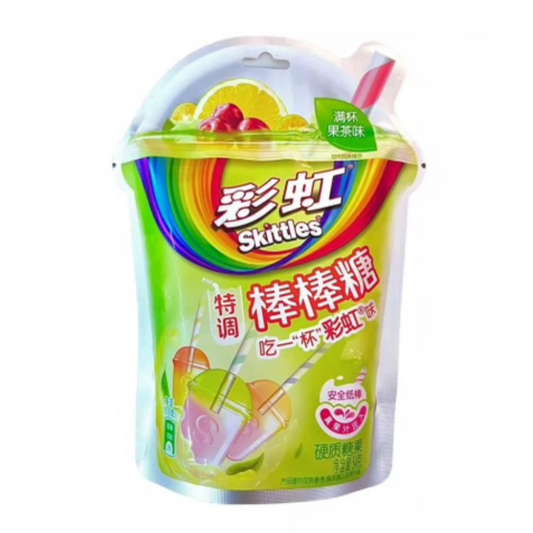 Skittles Lollipop Fruit Tea